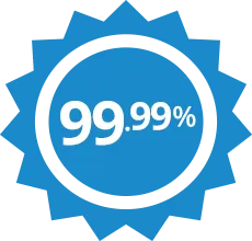 99.9% Uptime Hosting